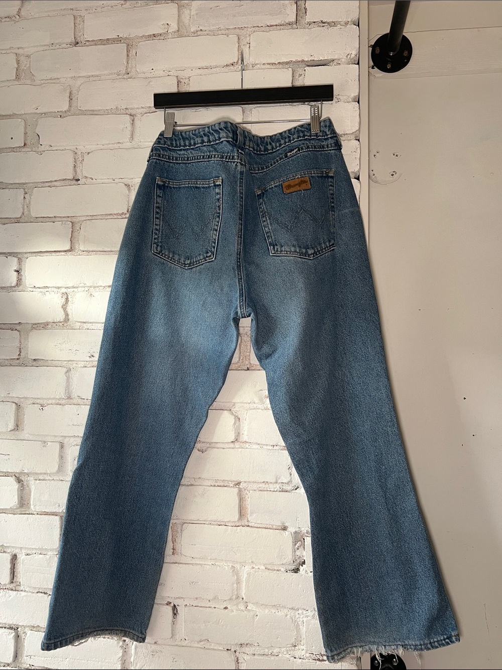 Women’s Blue Denim Jeans - Classic Straight Fit WRANGLER vintage